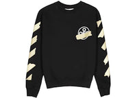 OFF-WHITE Tape Diag Arrows Sweatshirt Black/Beige