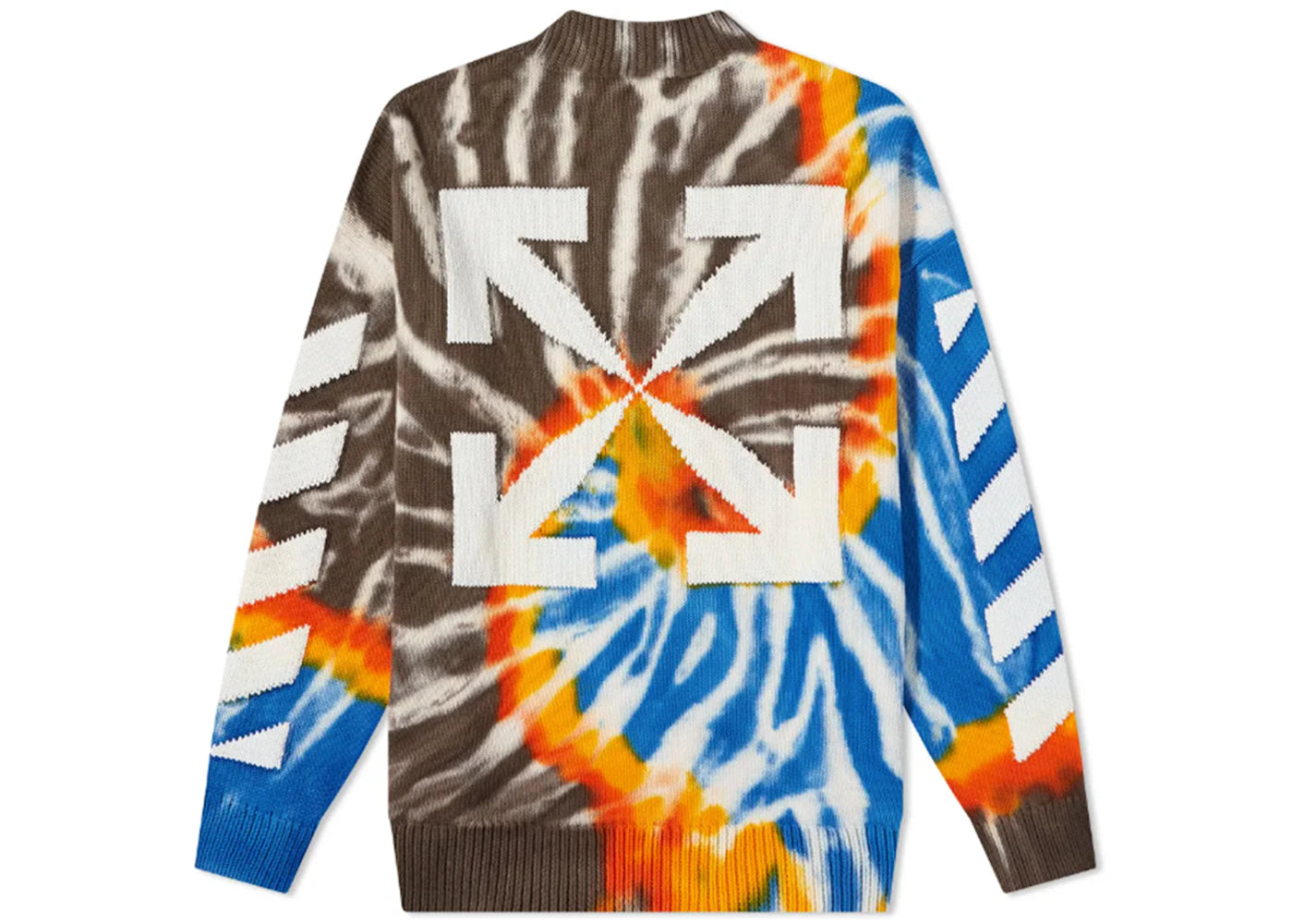 OFF-WHITE Tie Dye Knit Brown/Blue/Multi - vue secondaire B