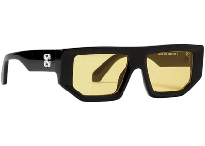 OFF-WHITE Vancouver Sunglasses Black Yellow (OERI13FF24PLA0011018-FR) - authentic OFF-WHITE product