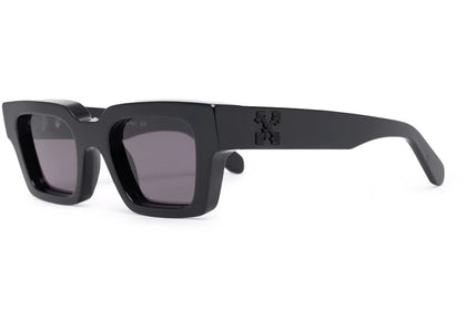 OFF-WHITE Virgil Rectangle Frame Sunglasses Black/Black/Grey (OERI022S22PLA0011007) - product view 2