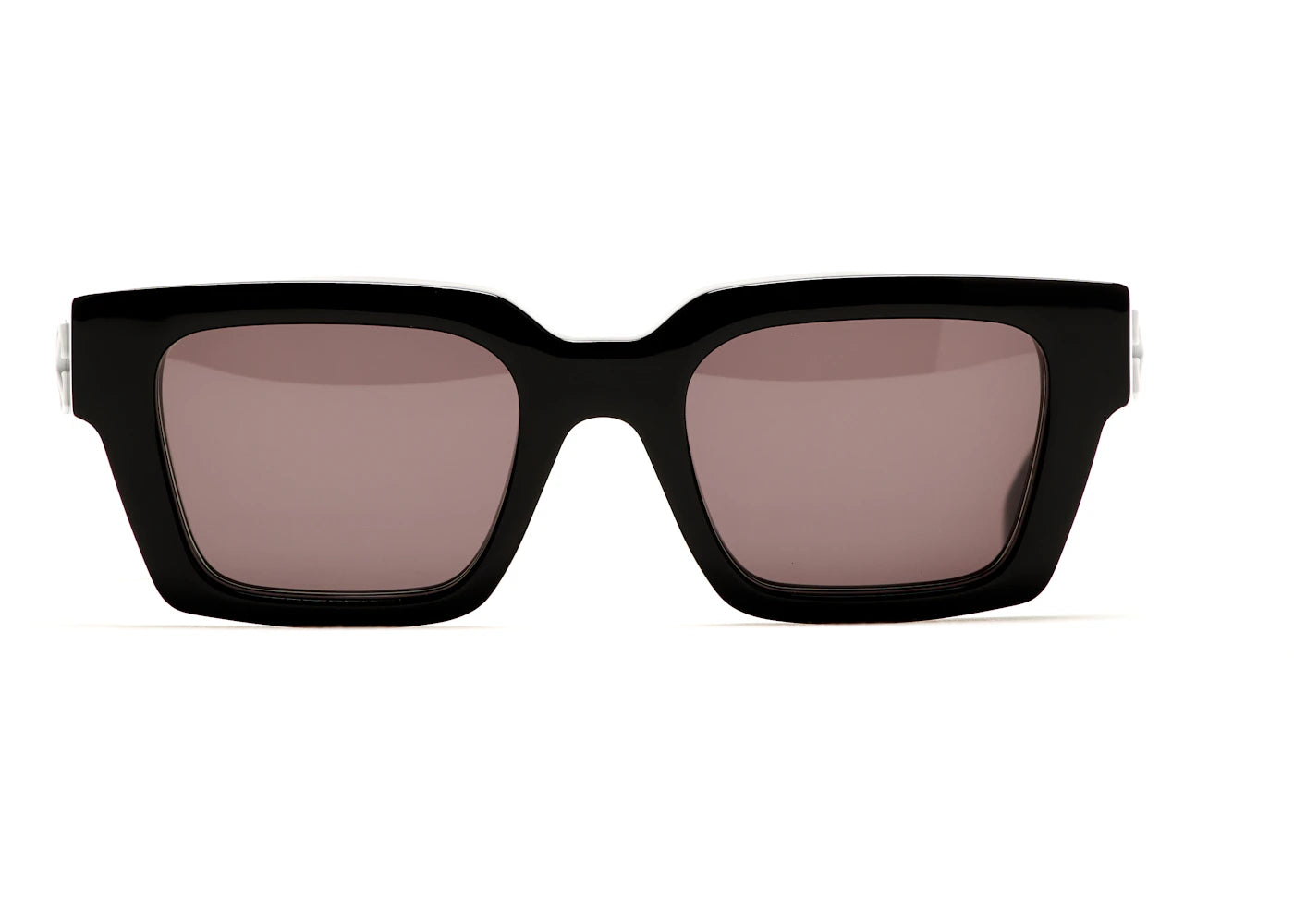 OFF-WHITE Virgil Square Frame Sunglasses Black/Grey (OERI126S24PLA0011007) - vue secondaire A