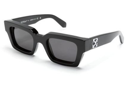 OFF-WHITE Virgil Square Frame Sunglasses Black/Grey (OERI126S24PLA0011007) - authentic OFF-WHITE product