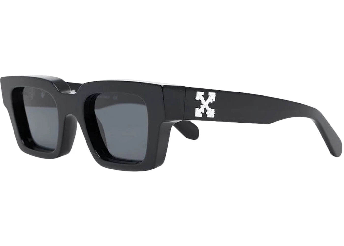 OFF-WHITE Virgil Square Frame (W) Sunglasses Black/Black Tint - vue secondaire A