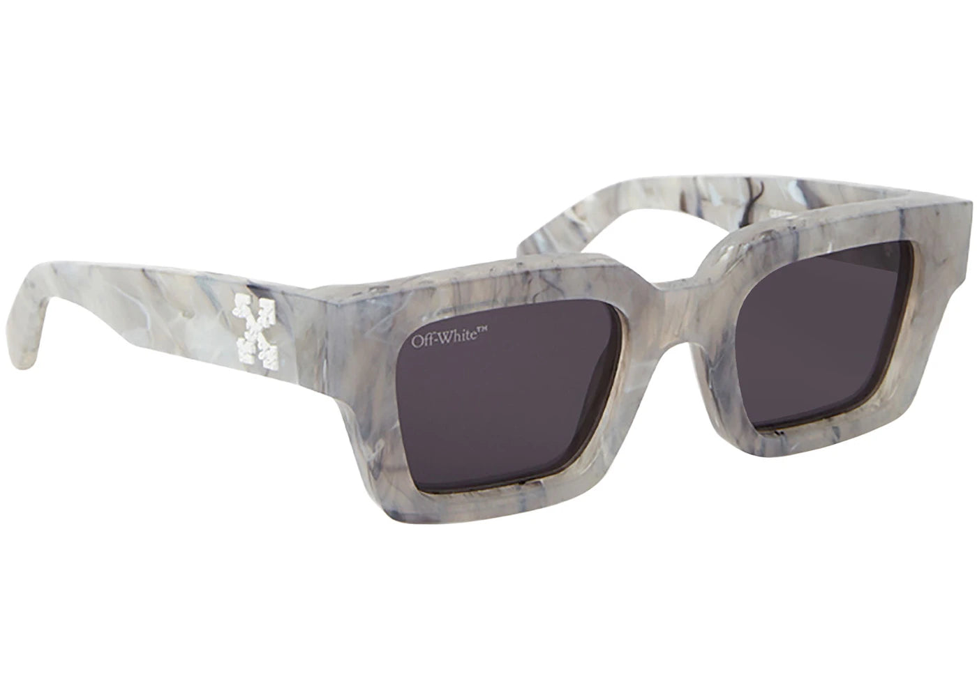 OFF-WHITE Virgil Sunglasses Marble (OERI008C99PLA0010807) - vue 360