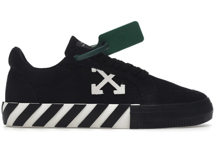 OFF-WHITE Vulc Low Canvas Black White - authentic OFF-WHITE sneakers