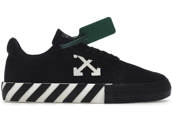OFF-WHITE Vulc Low Canvas Black White sneakers - authentic OFF-WHITE shoes