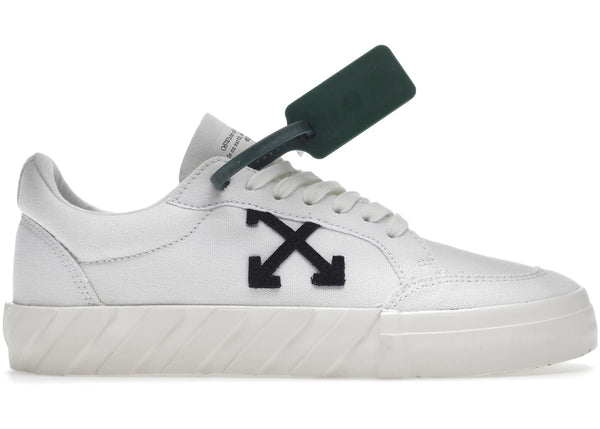 OFF-WHITE Vulc Low Canvas White White Black sneakers - authentic OFF-WHITE shoes