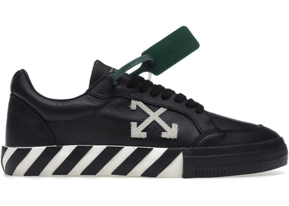 OFF-WHITE Vulc Low Leather Black White SS22 - authentic OFF-WHITE sneakers