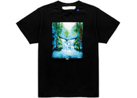 OFF-WHITE Waterfall T-Shirt Black/Multicolor