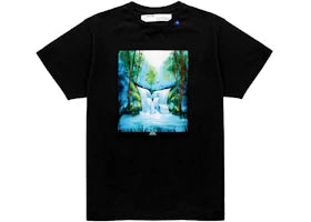 OFF-WHITE Waterfall T-Shirt Black/Multicolor