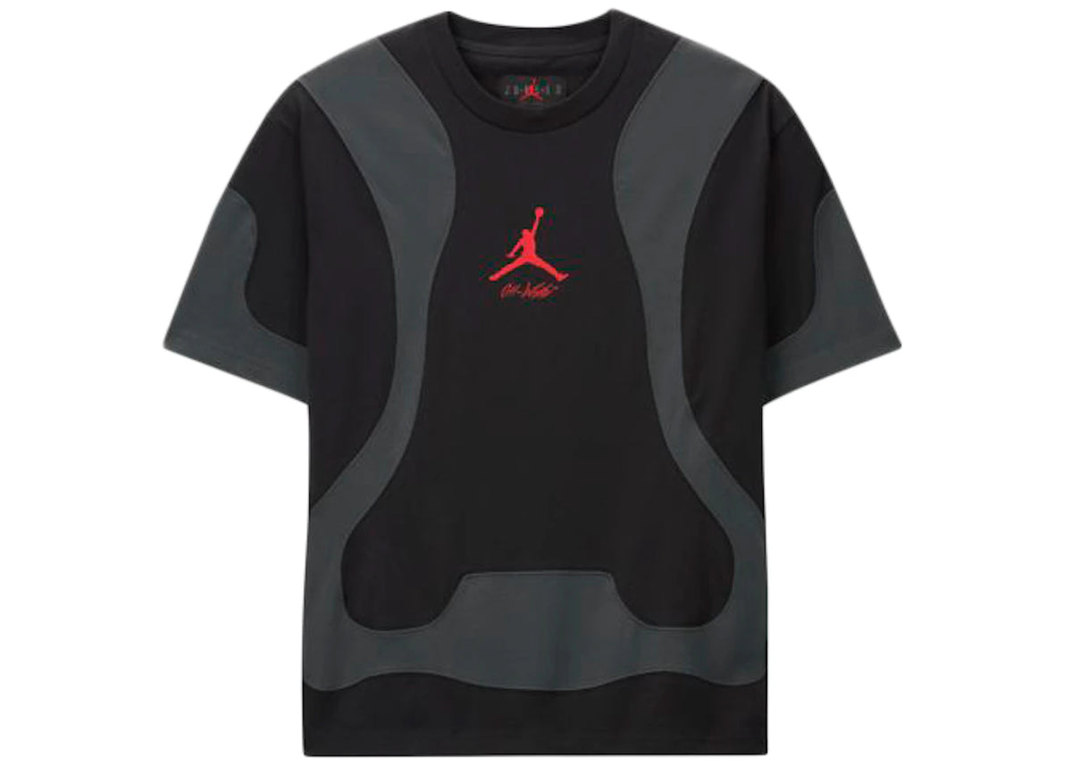 OFF-WHITE x Jordan Tee Black - vue 360
