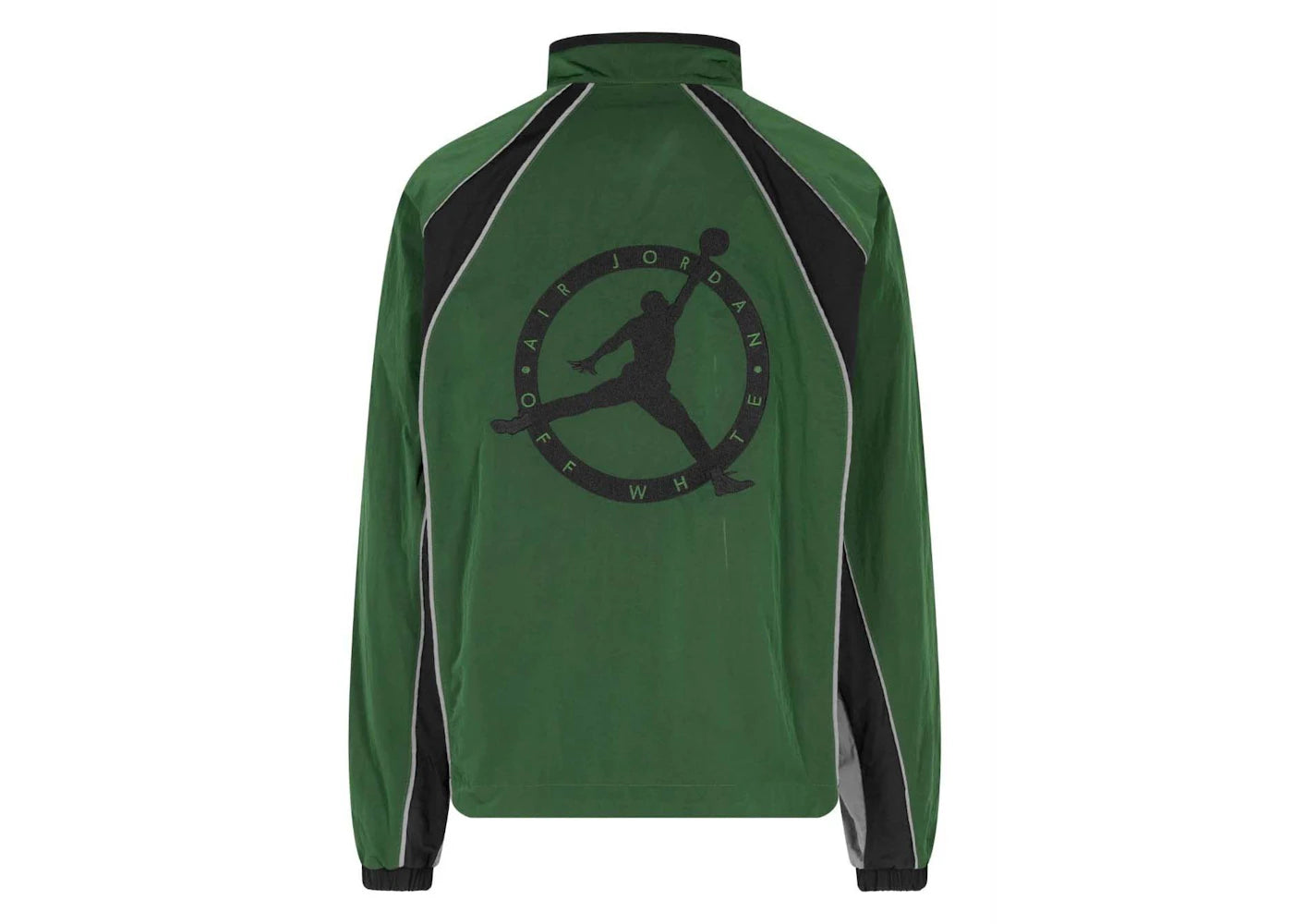 OFF-WHITE x Jordan Track Jacket Black/Green - vue secondaire B