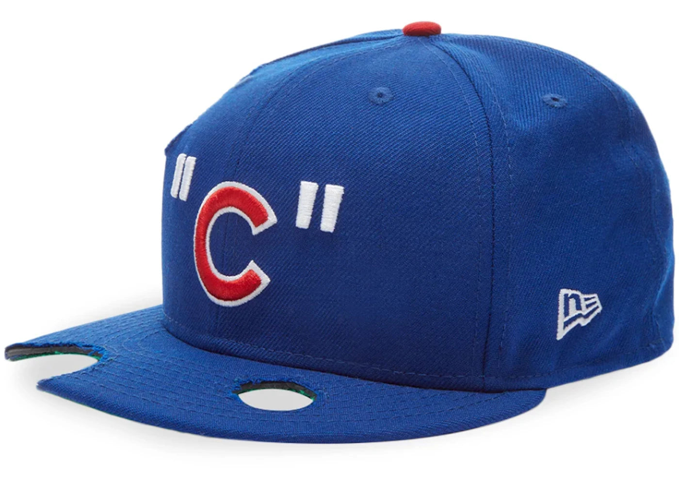 OFF-WHITE x MLB Chicago Cubs Cap Blue/Red/White - vue secondaire A
