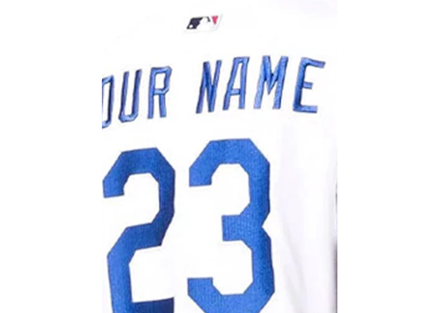 OFF-WHITE x MLB Los Angeles Dodgers T-Shirt Creme/Blau