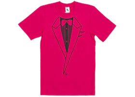 OFF-WHITE x Nike NRG A6 Tee Pink Rush/Black - vue 360