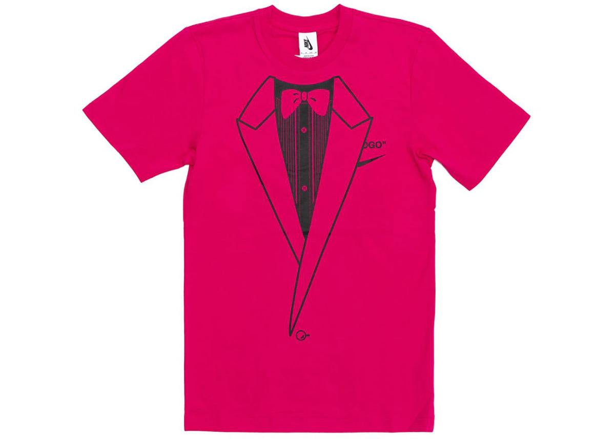 OFF-WHITE x Nike NRG A6 Tee Pink Rush/Black - vue secondaire A
