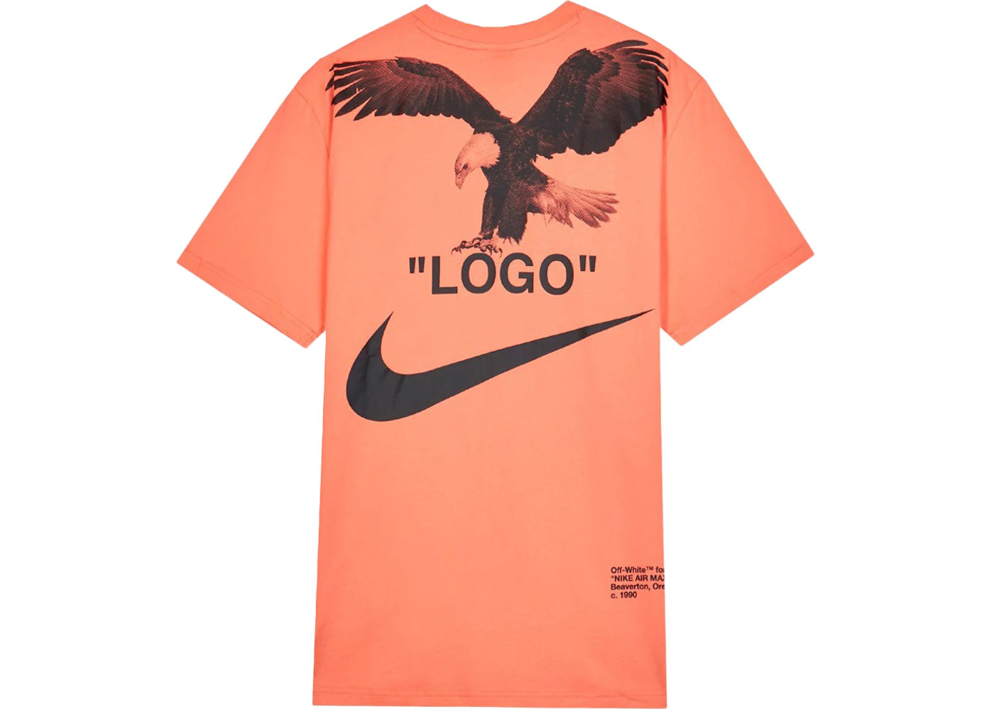 OFF-WHITE x Nike NRG A6 Tee Wild Mango - vue secondaire B