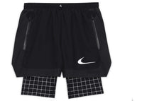 OFF-WHITE x Nike Black Grid Shorts