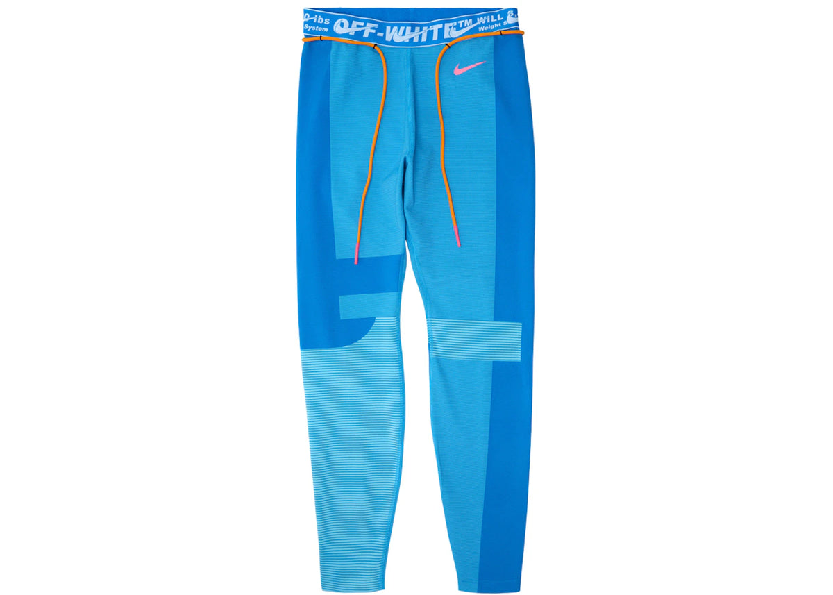 OFF-WHITE x Nike Women's Easy Run Tight Photo Blue - vue secondaire A