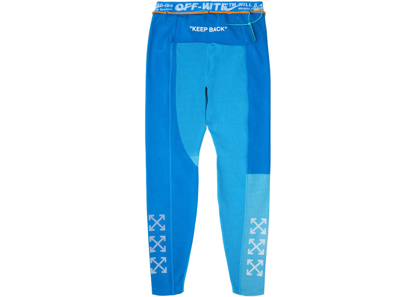 OFF-WHITE x Nike Women's Easy Run Tight Photo Blue - vue secondaire B