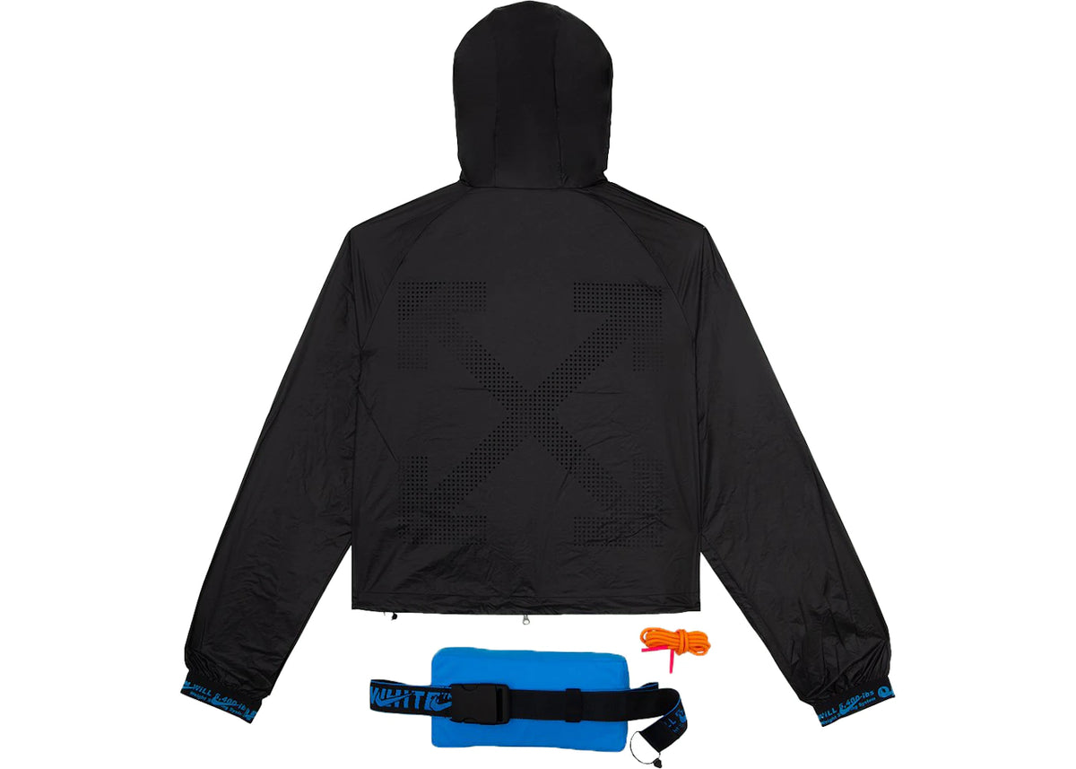 OFF-WHITE x Nike Women's Jacket Black/Blue - vue secondaire A