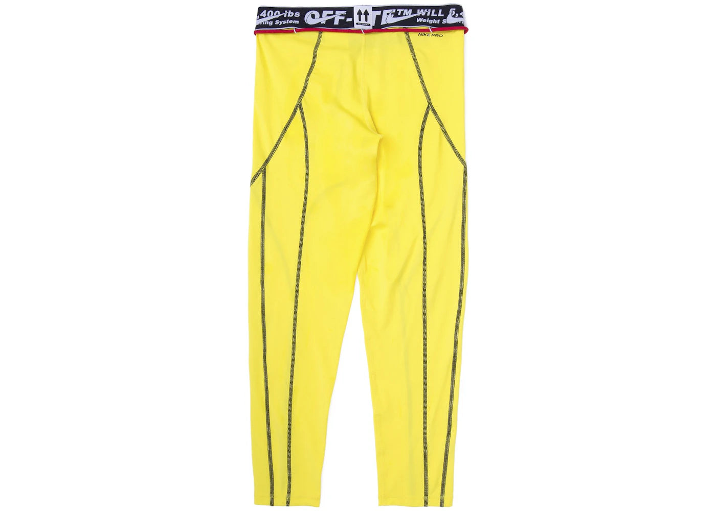 OFF-WHITE x Nike Women's Tights Opti Yellow - vue secondaire A