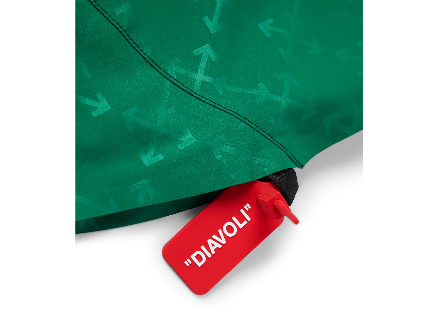 OFF-WHITE x Puma AC Milan Authentic Jersey Black/Power Green