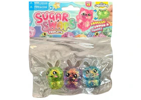 ORB Sugar Swaps 3 BUNNIES Squishy Fidget Toy - vue 360