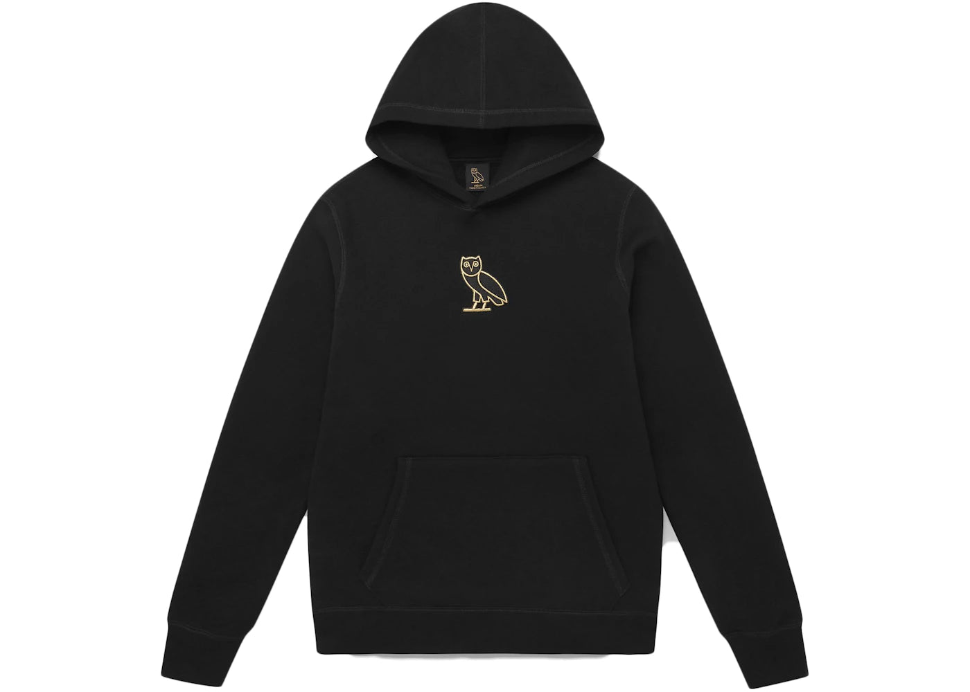 OVO Classic Owl Hoodie Black - vue secondaire A