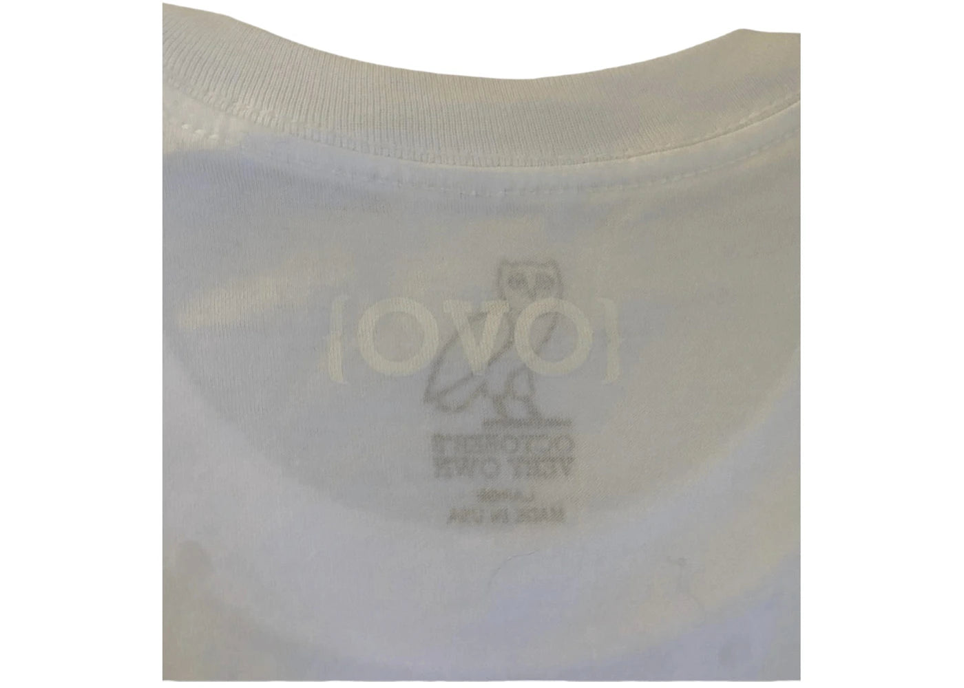 OVO Free Minds Arabic T-shirt White - vue secondaire B