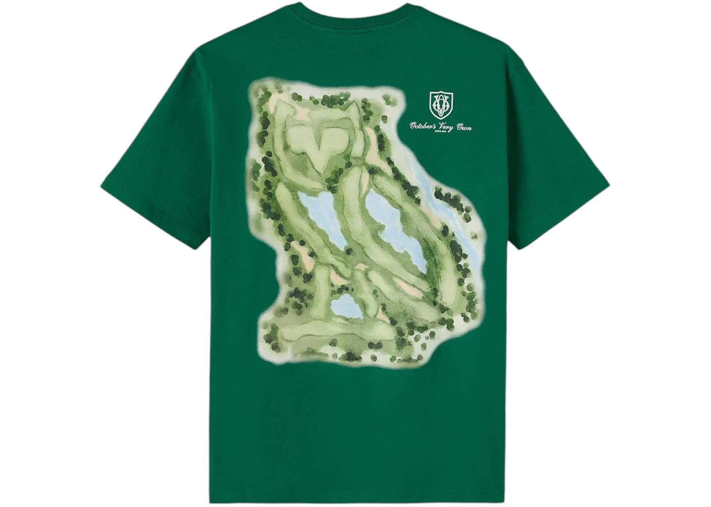 OVO Golf Owl Course T-shirt Lush Green - vue secondaire A
