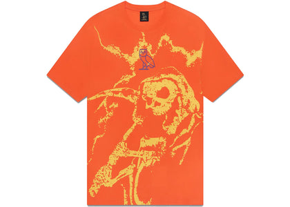 OVO Grim Reaper T-shirt Orange - apparel view 2