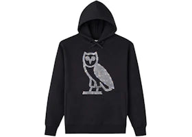 OVO Iceman Diamante OG Owl Hoodie Black - vue 360