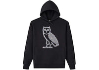 OVO Iceman Diamante OG Owl Hoodie Black
