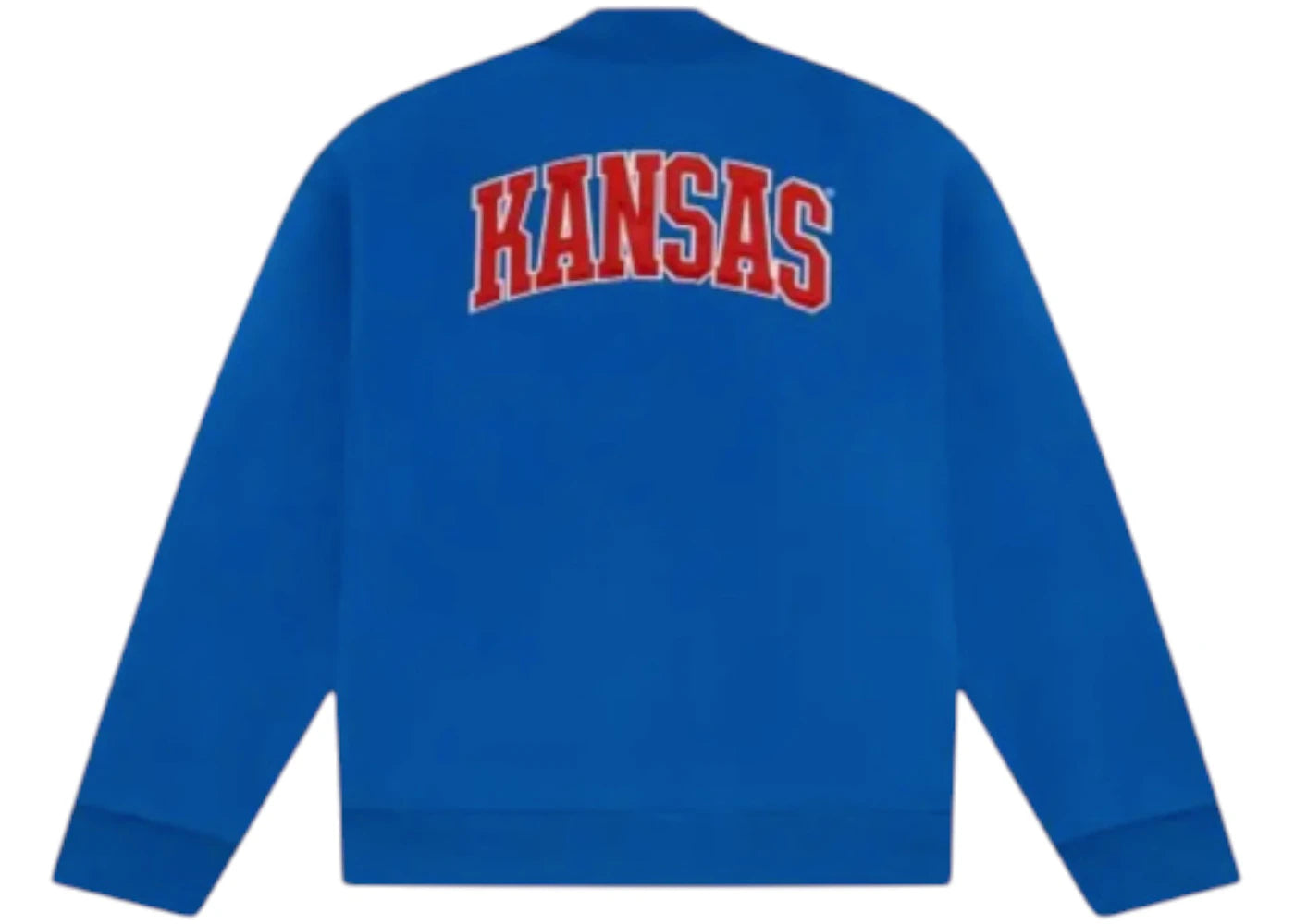 OVO Kansas Jayhawks Varsity Jacket Blue - vue secondaire B