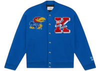 OVO Kansas Jayhawks Varsity Jacket Blue