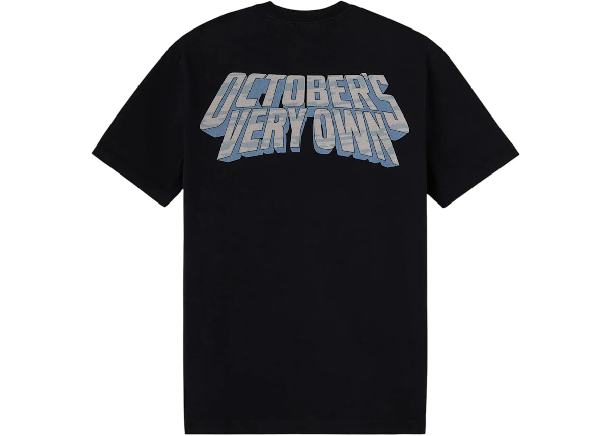 OVO Marvel Wolverine Masthead Tee Fade Out Black - vue secondaire B