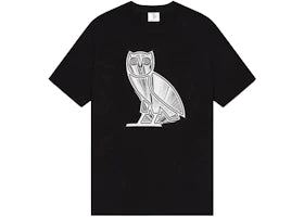 OVO Metallic Owl T-shirt Black