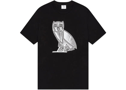 OVO Metallic Owl T-shirt Black - apparel view 2