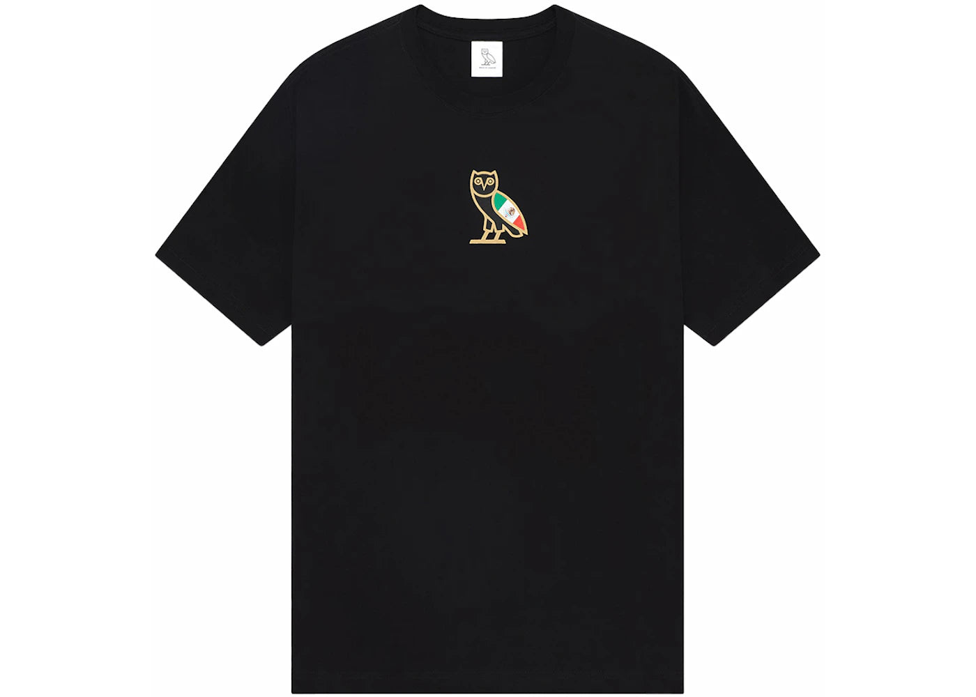 OVO Mexico Mini OG Owl T-shirt Black - vue 360