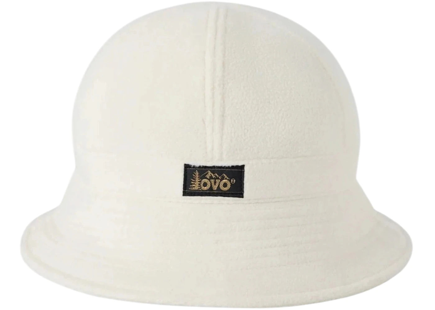 OVO Microfleece Bucket Hat Cream - vue secondaire A