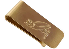 OVO Money Clip (SS25) Gold - vue 360