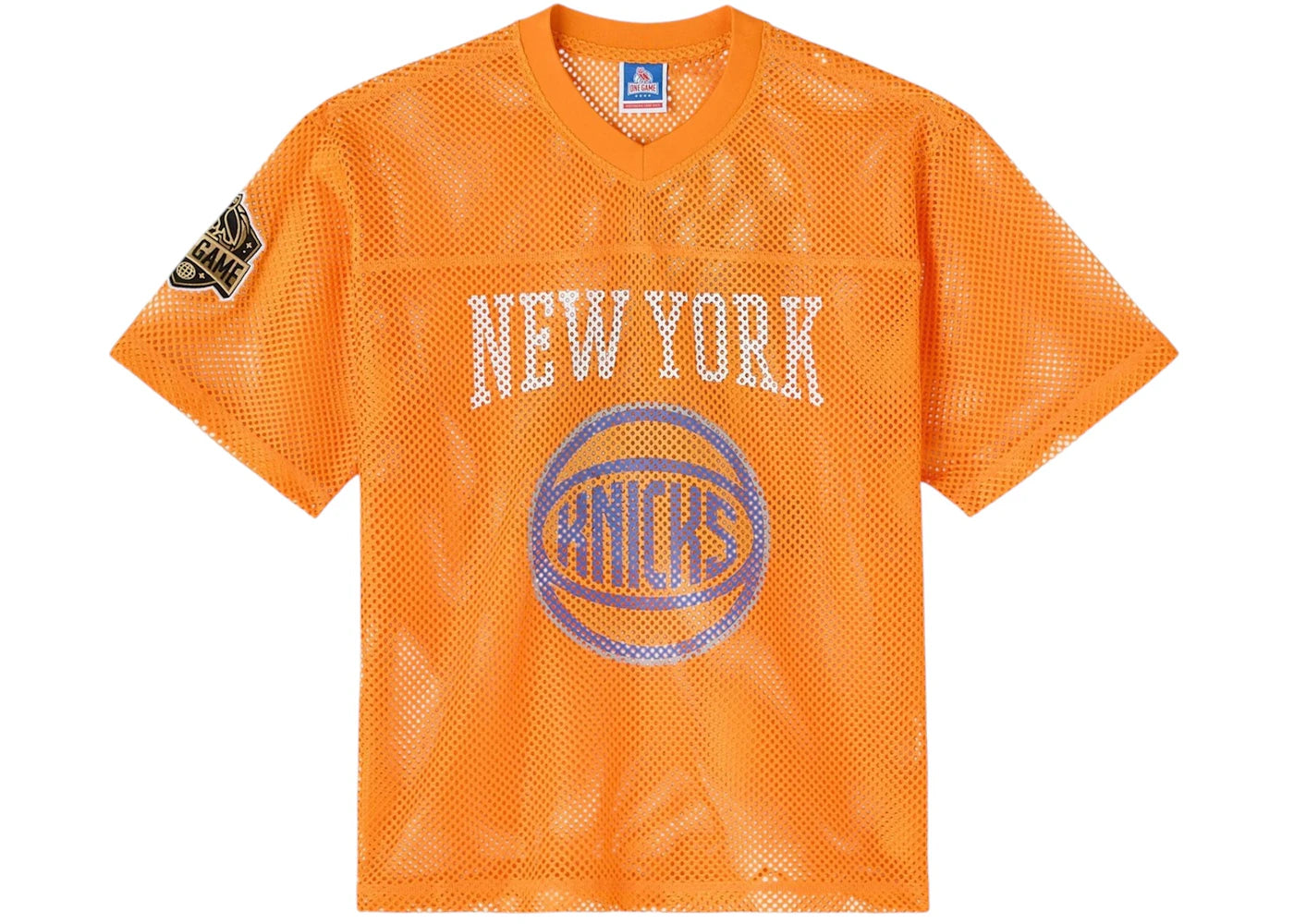 OVO NBA New York Knicks Mesh Jersey Orange - vue secondaire A
