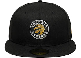 OVO NBA Toronto Raptors New Era 59Fifty Fitted Hat Black - vue 360