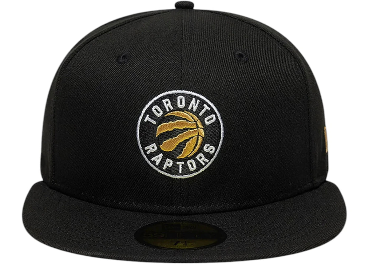 OVO NBA Toronto Raptors New Era 59Fifty Fitted Hat Black - vue secondaire A