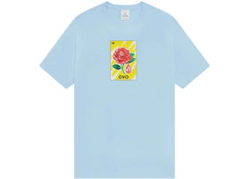 OVO Rose T-shirt Light Blue