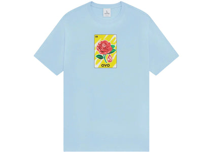 OVO Rose T-shirt Light Blue - apparel view 2