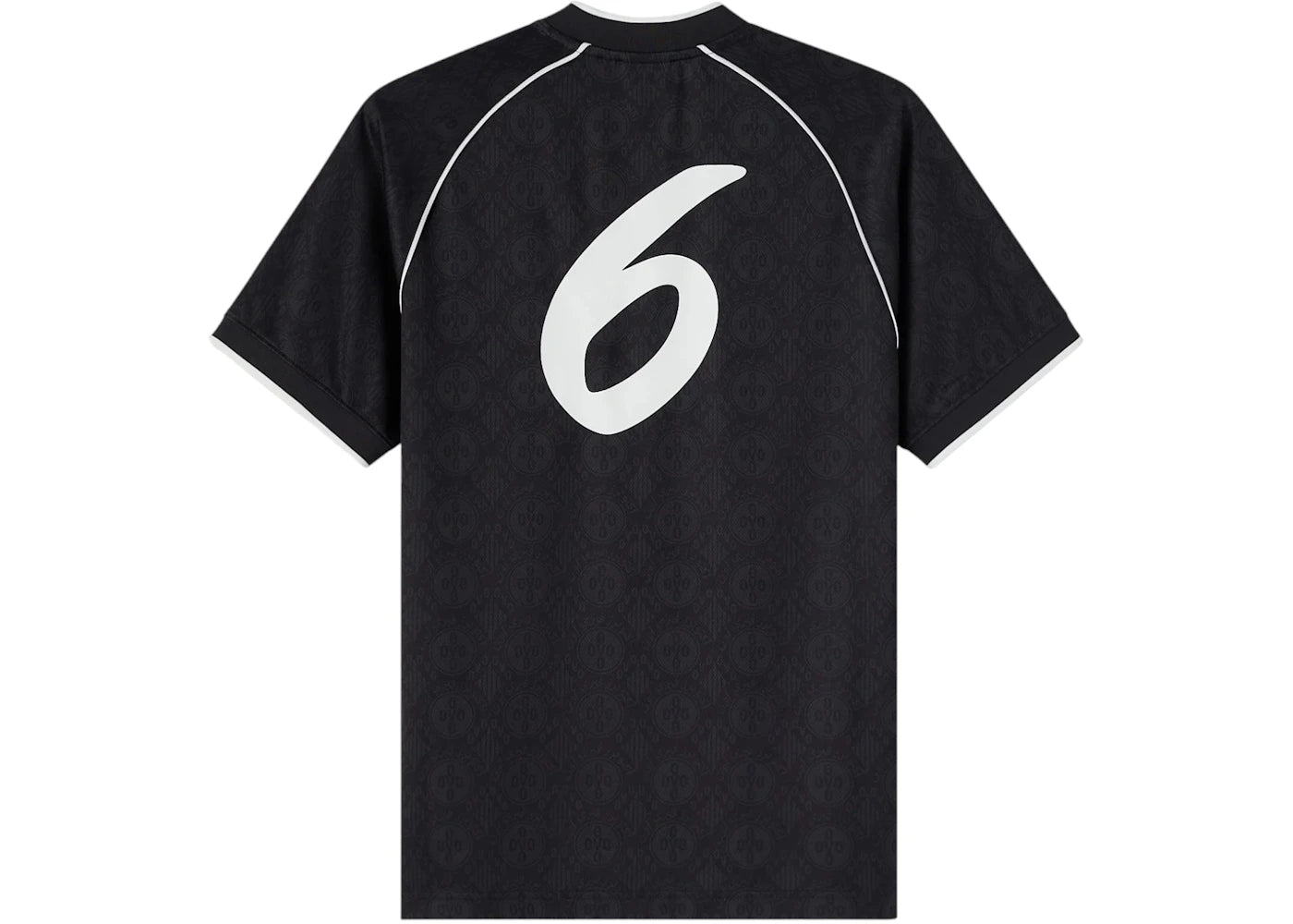 OVO Soccer Jersey Black - vue secondaire B