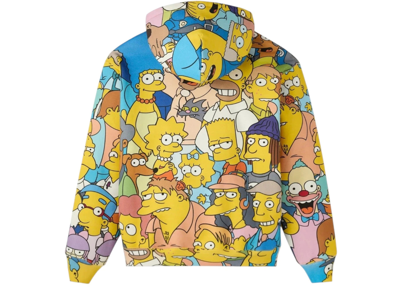 OVO The Simpsons All Over Print Hoodie Multi - vue secondaire B
