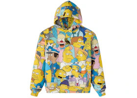 OVO The Simpsons All Over Print Hoodie Multi - vue 360